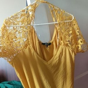 Crochet top tshirt